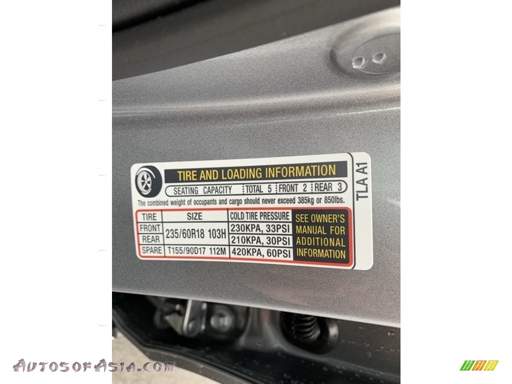 2019 CR-V Touring AWD - Lunar Silver Metallic / Gray photo #13