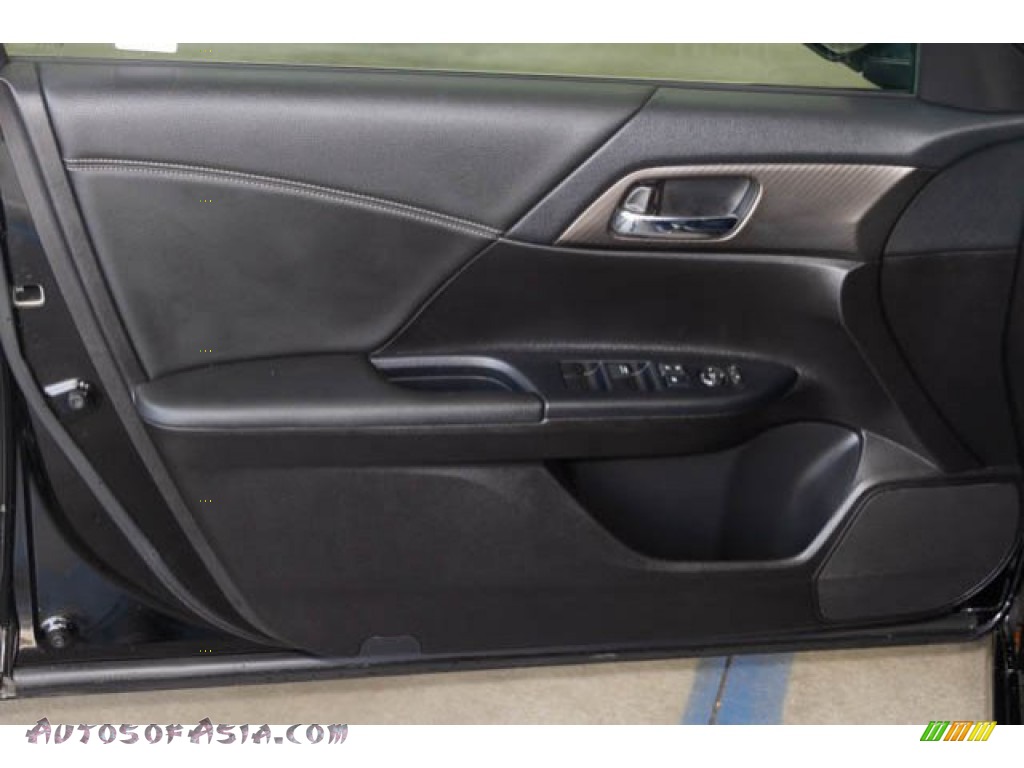 2016 Accord Sport Sedan - Crystal Black Pearl / Black photo #25