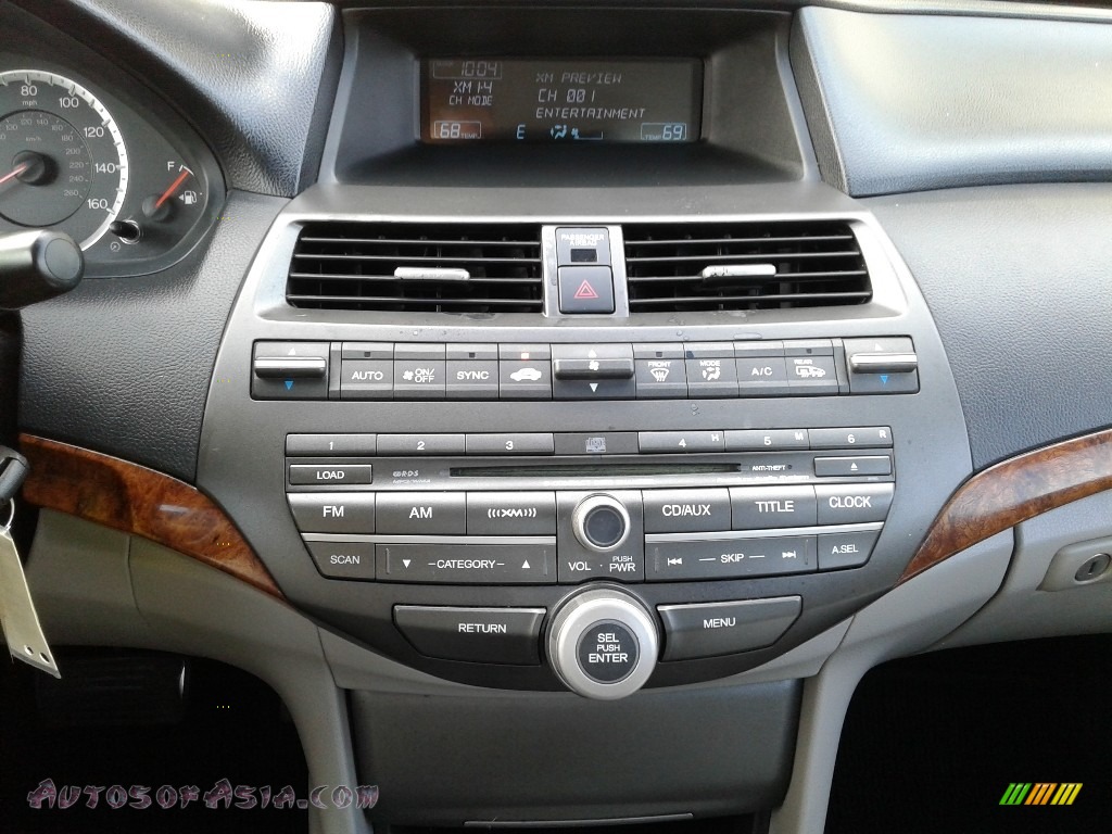 2011 Accord EX-L Sedan - Alabaster Silver Metallic / Gray photo #18