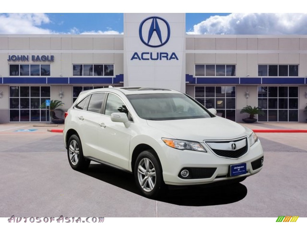 White Diamond Pearl / Parchment Acura RDX Technology AWD