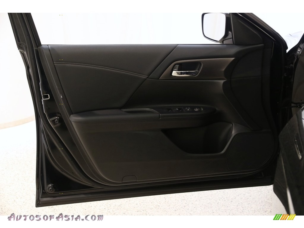 2017 Accord Sport Sedan - Crystal Black Pearl / Black photo #4