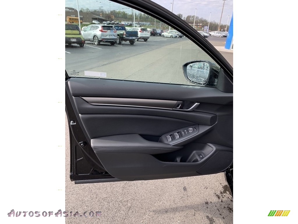 2019 Accord LX Sedan - Crystal Black Pearl / Black photo #8