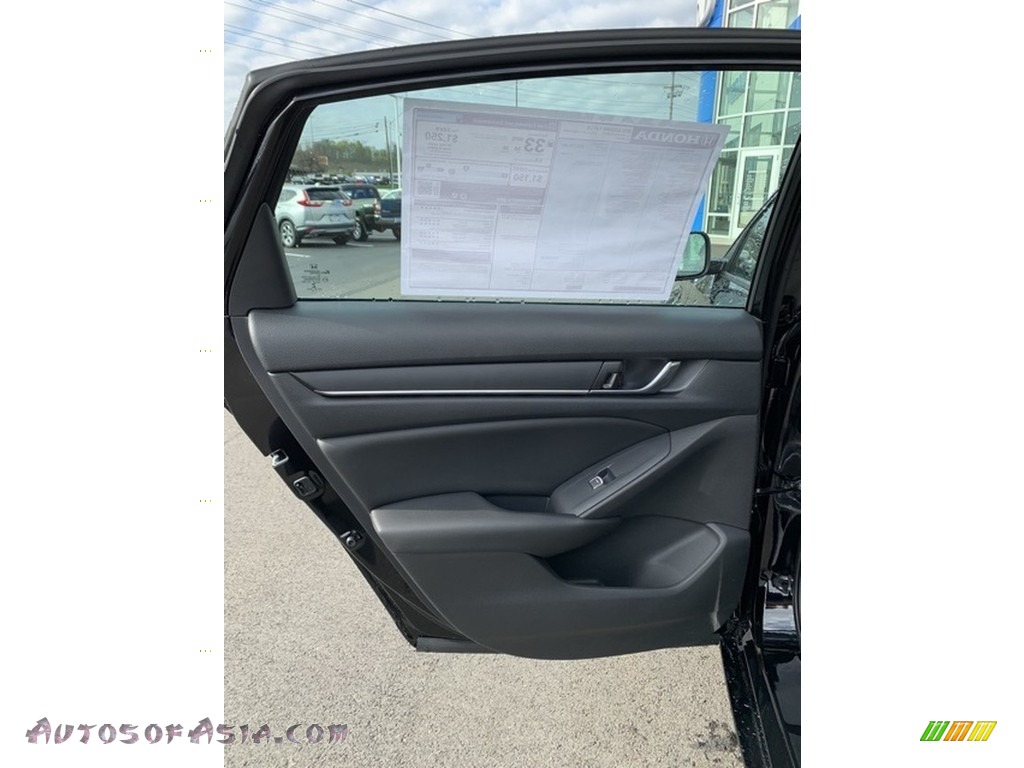 2019 Accord LX Sedan - Crystal Black Pearl / Black photo #16