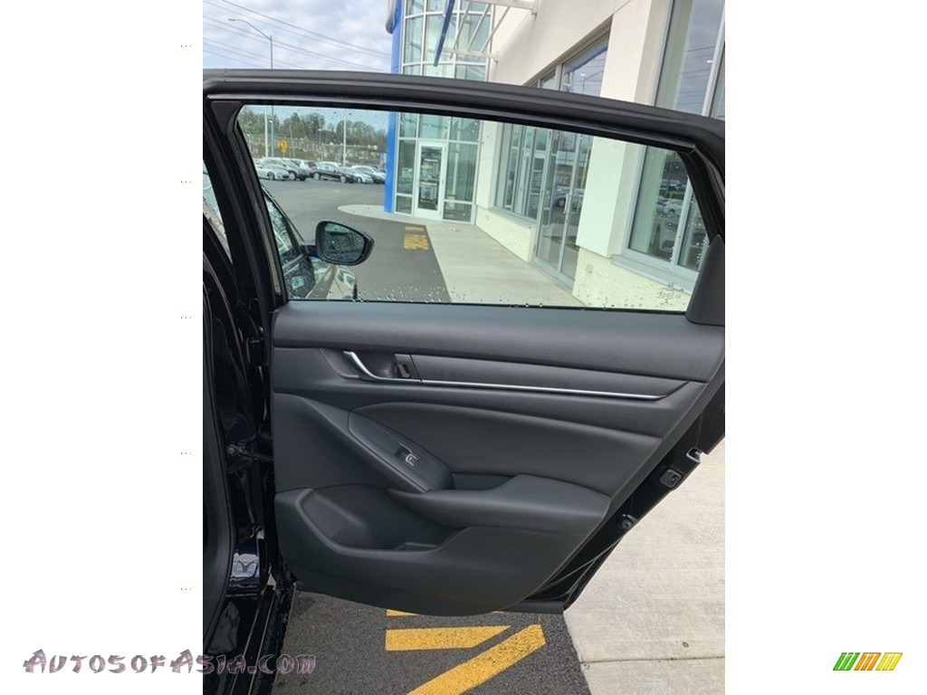2019 Accord LX Sedan - Crystal Black Pearl / Black photo #22