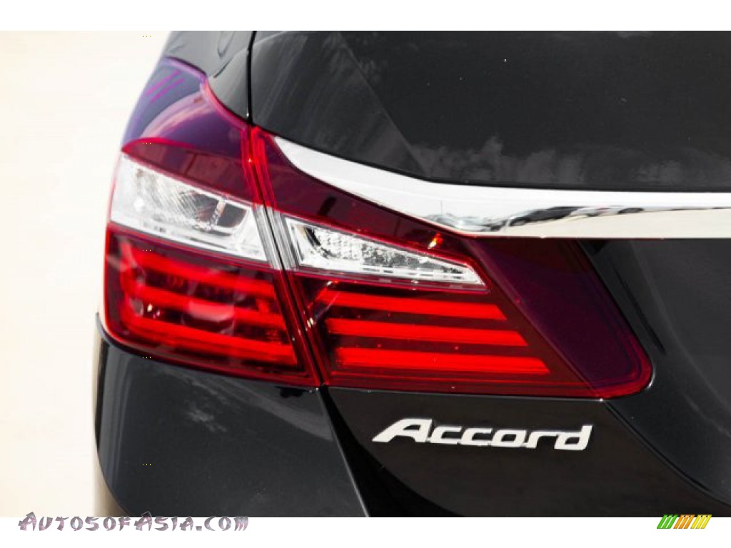 2016 Accord LX Sedan - Crystal Black Pearl / Black photo #12