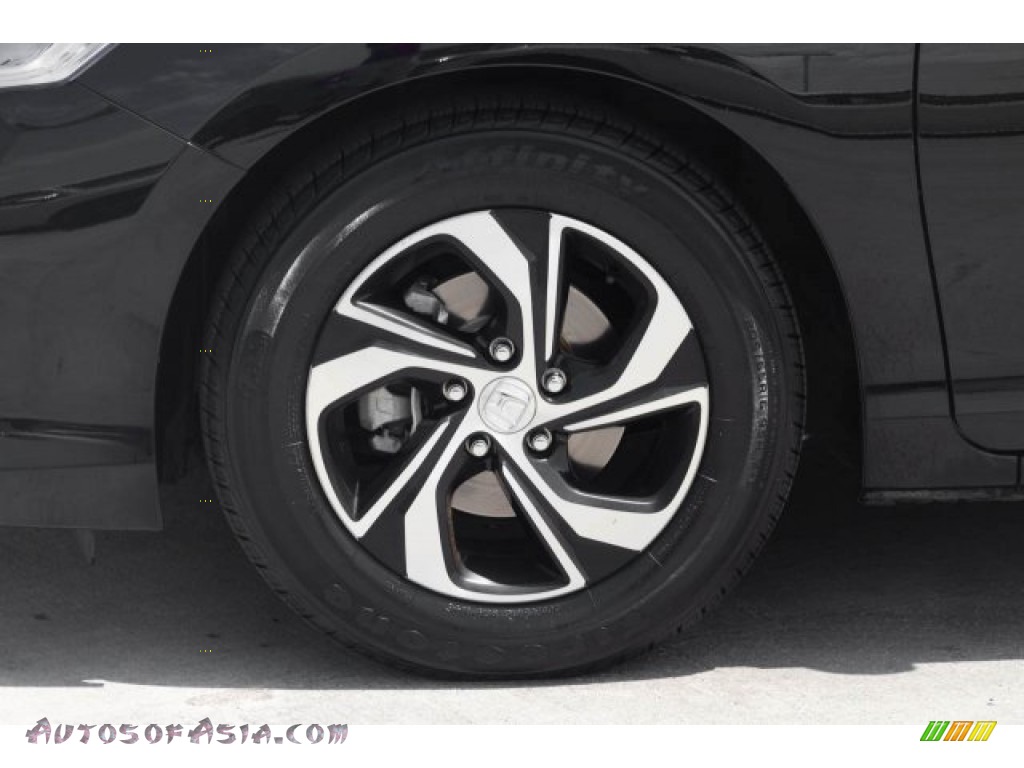 2016 Accord LX Sedan - Crystal Black Pearl / Black photo #32