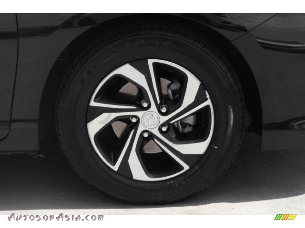 2016 Accord LX Sedan - Crystal Black Pearl / Black photo #35