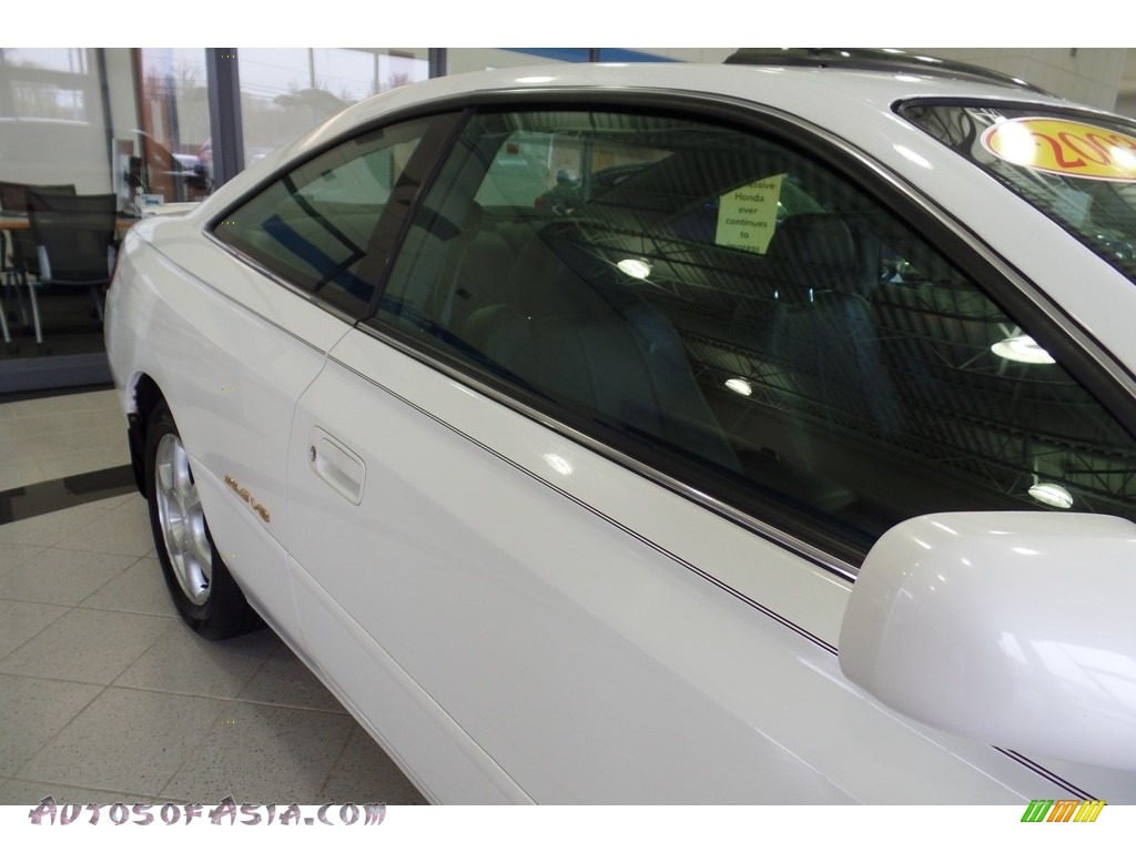2003 Solara SLE V6 Coupe - Diamond White Pearl / Ivory photo #11
