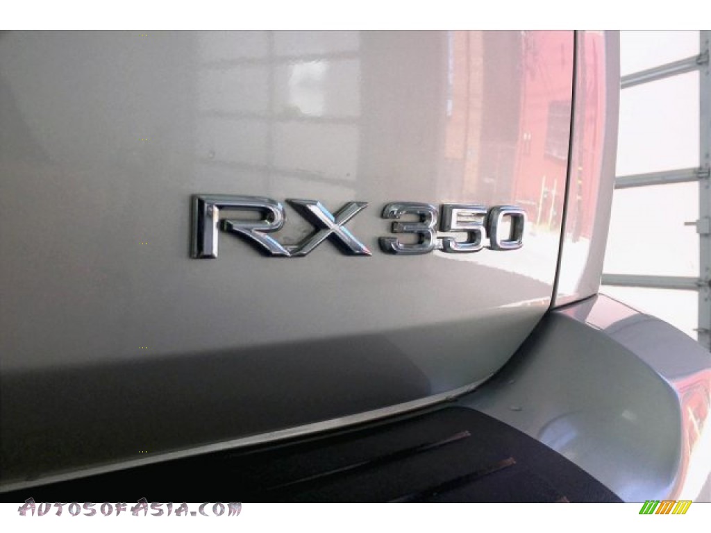 2007 RX 350 - Millennium Silver Metallic / Black photo #7