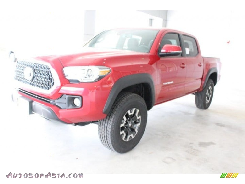 2019 Tacoma TRD Off-Road Double Cab 4x4 - Barcelona Red Metallic / TRD Graphite photo #3