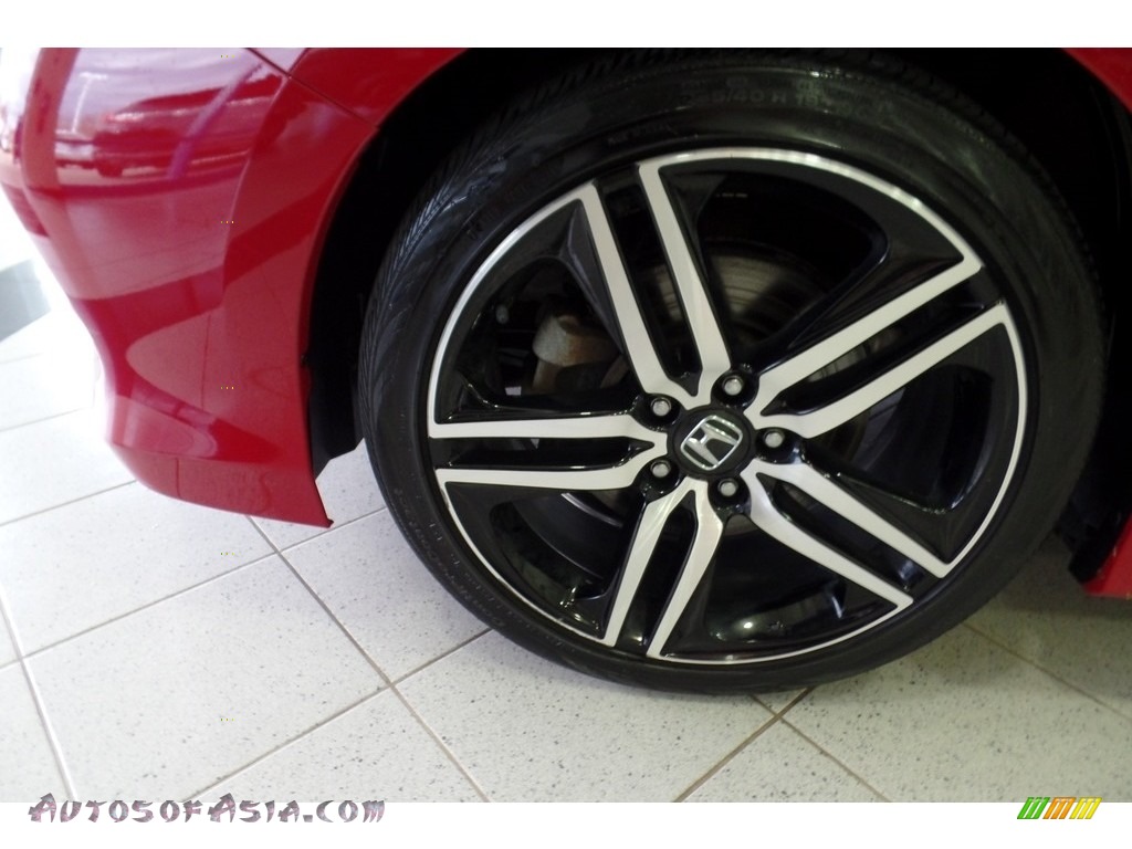 2016 Accord Sport Sedan - San Marino Red / Black photo #37