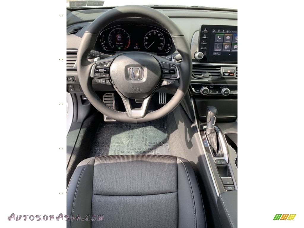 2019 Accord Sport Sedan - Platinum White Pearl / Black photo #11