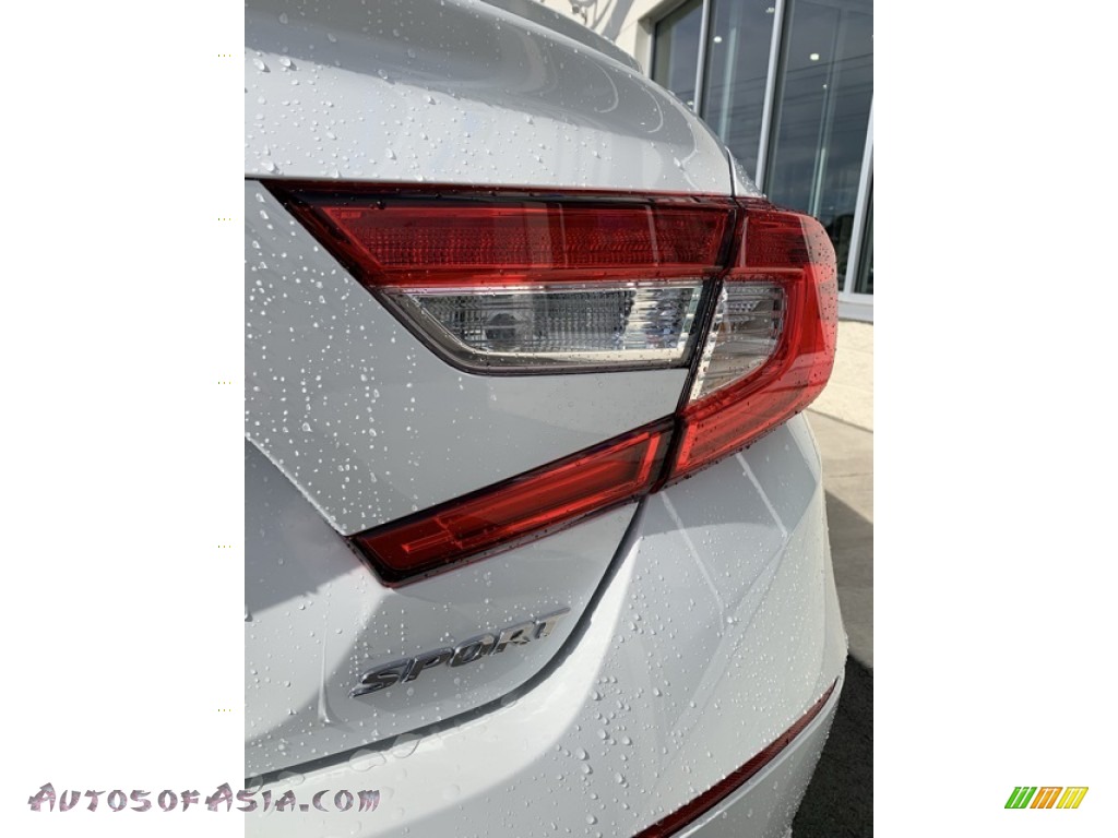 2019 Accord Sport Sedan - Platinum White Pearl / Black photo #22