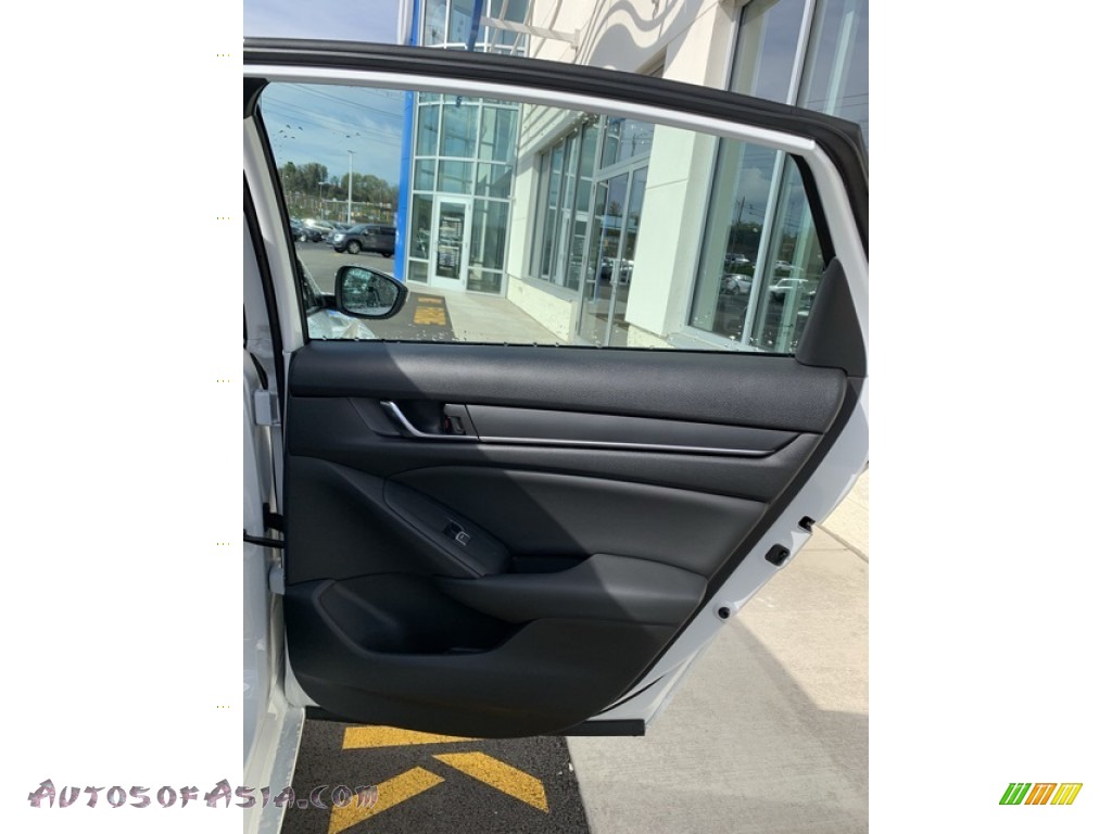 2019 Accord Sport Sedan - Platinum White Pearl / Black photo #23