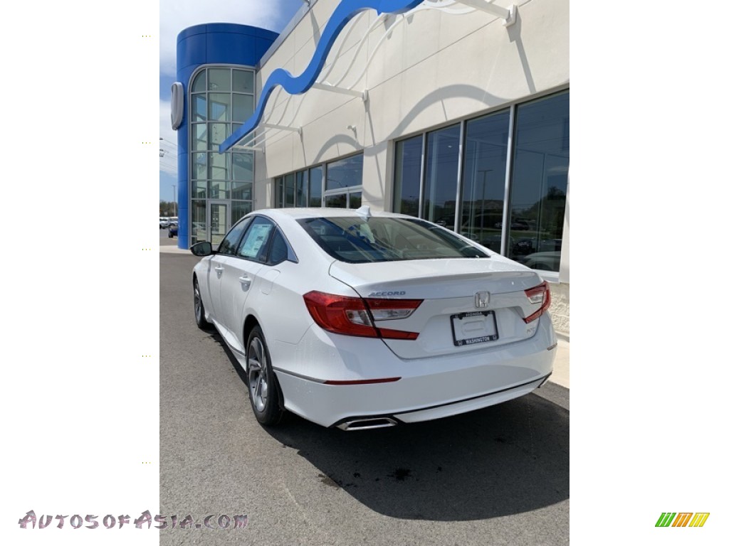 2019 Accord EX-L Sedan - Platinum White Pearl / Black photo #7