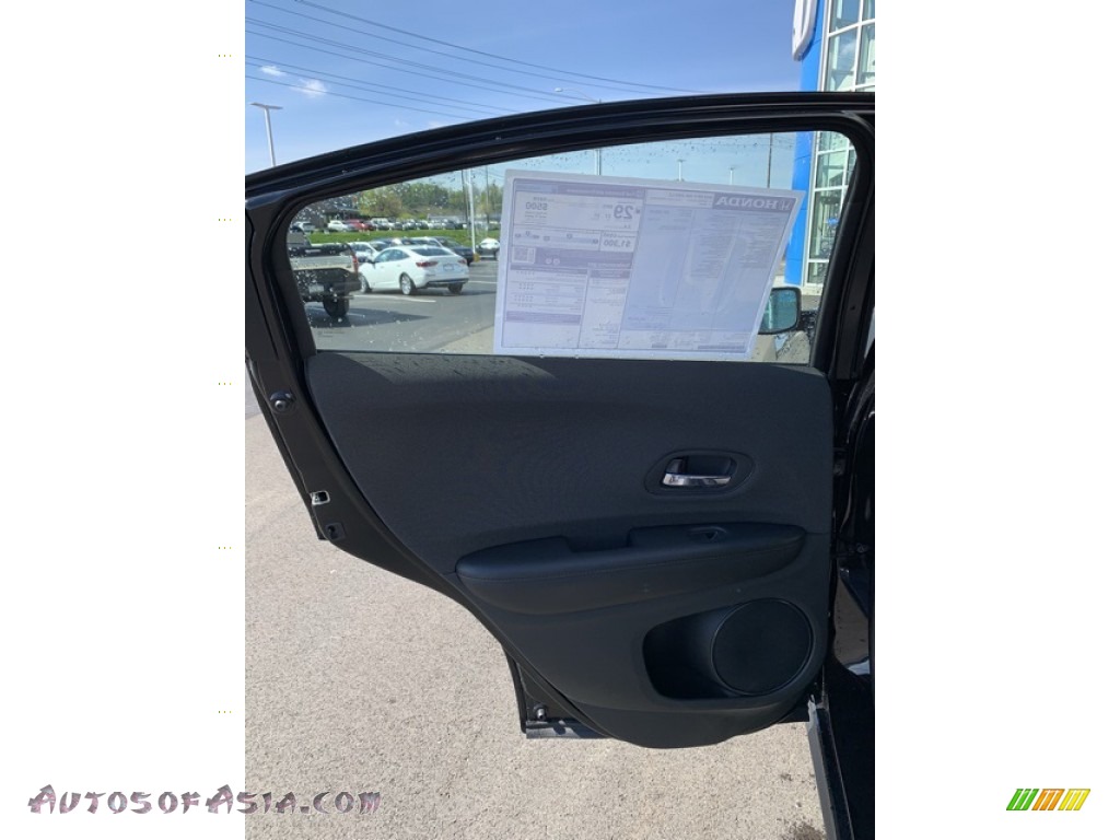 2019 HR-V LX AWD - Crystal Black Pearl / Black photo #16