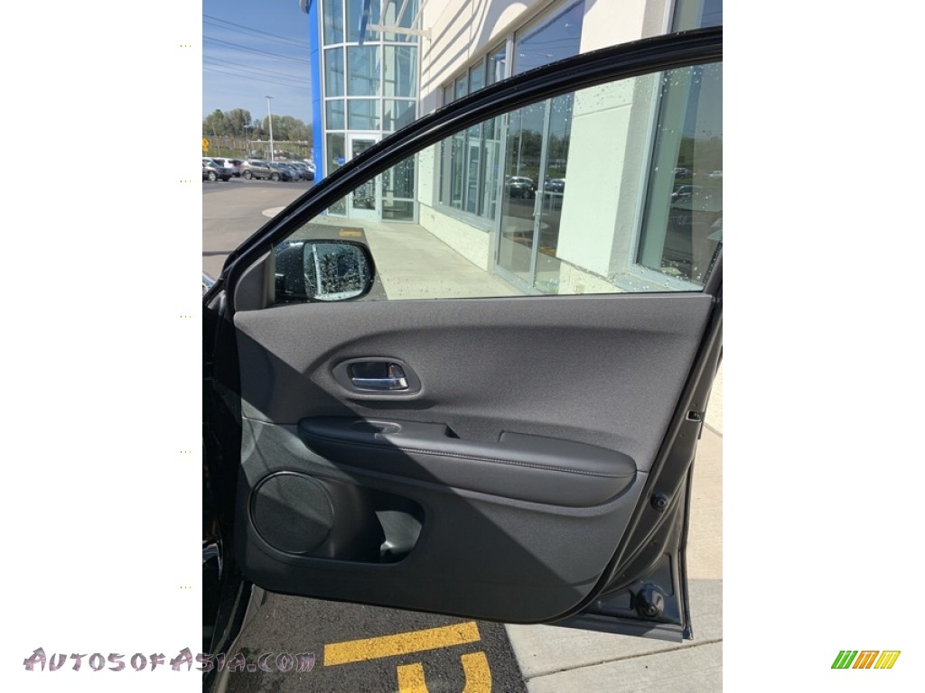 2019 HR-V LX AWD - Crystal Black Pearl / Black photo #26