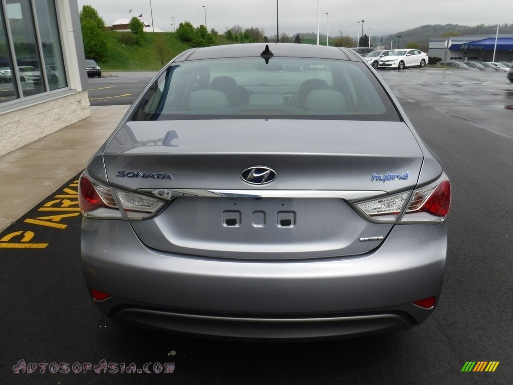 2015 Sonata Hybrid Limited - Pewter Gray Metallic / Gray photo #10
