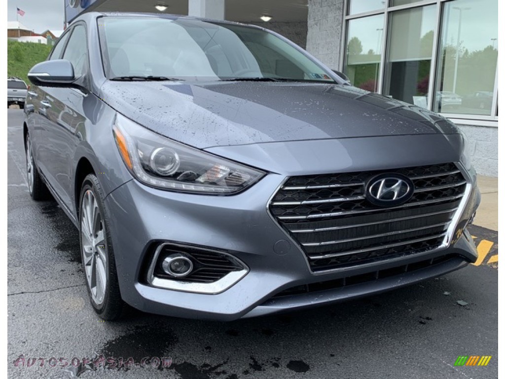 2019 Accent Limited - Urban Gray / Black photo #1