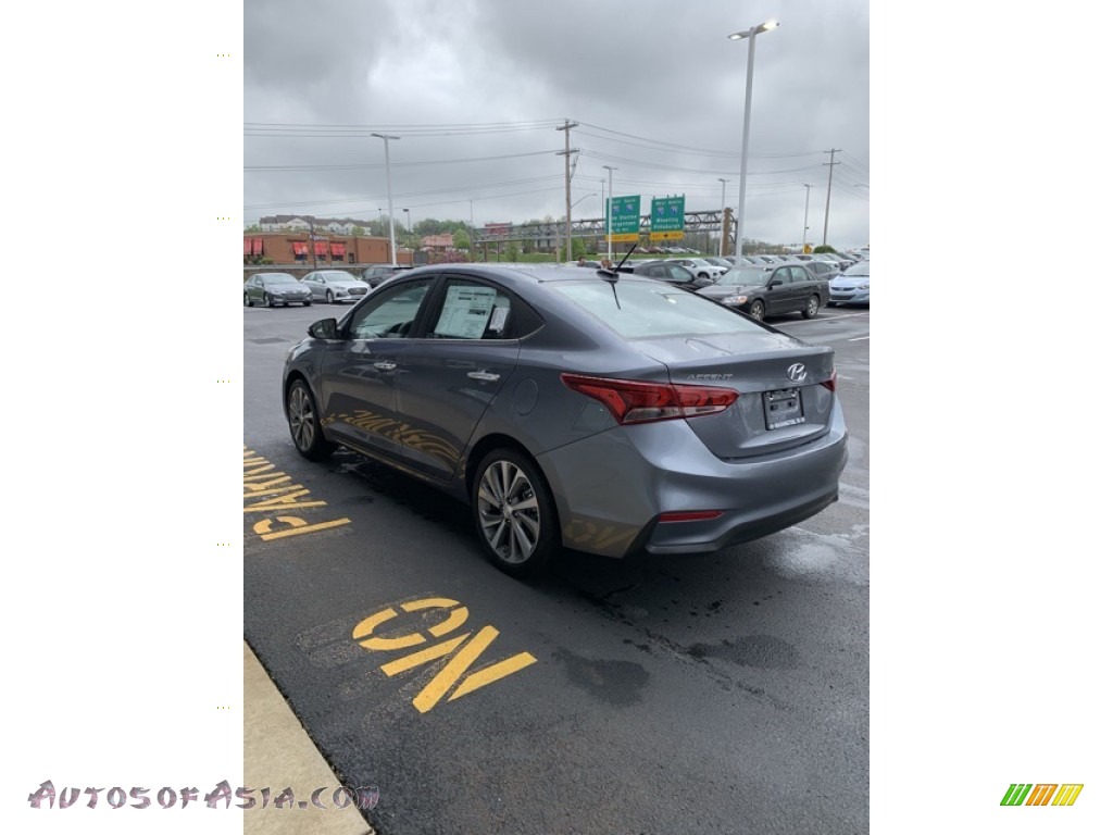 2019 Accent Limited - Urban Gray / Black photo #6