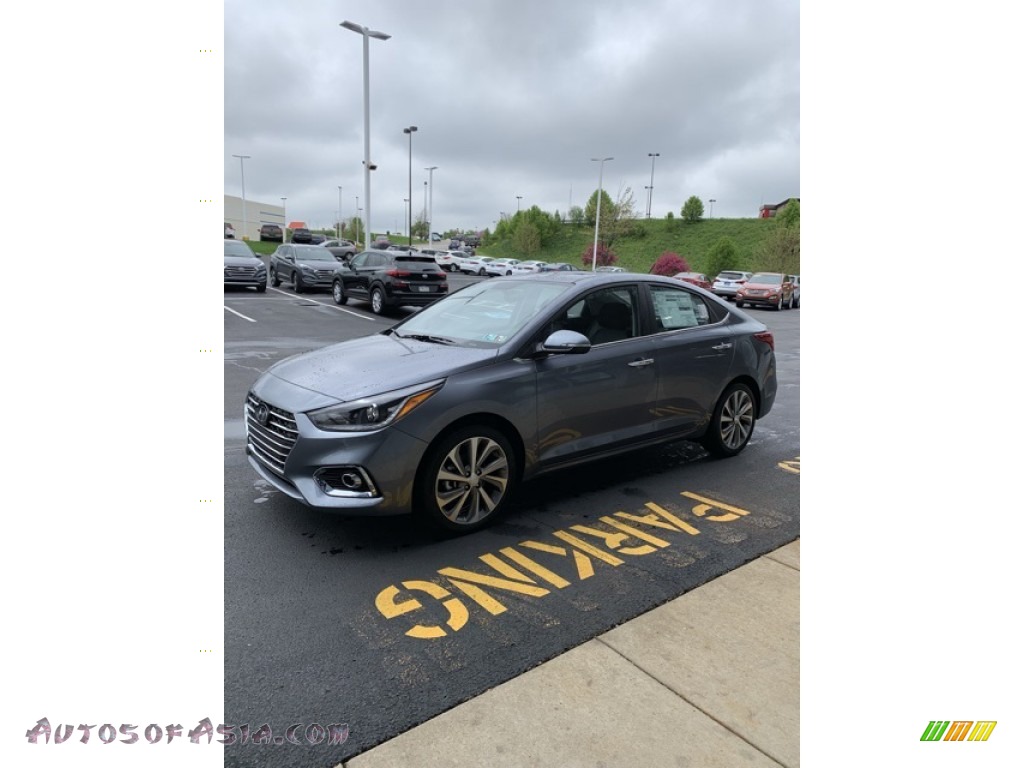 2019 Accent Limited - Urban Gray / Black photo #7