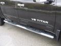 Nissan Titan SL Crew Cab 4x4 Galaxy Black photo #6
