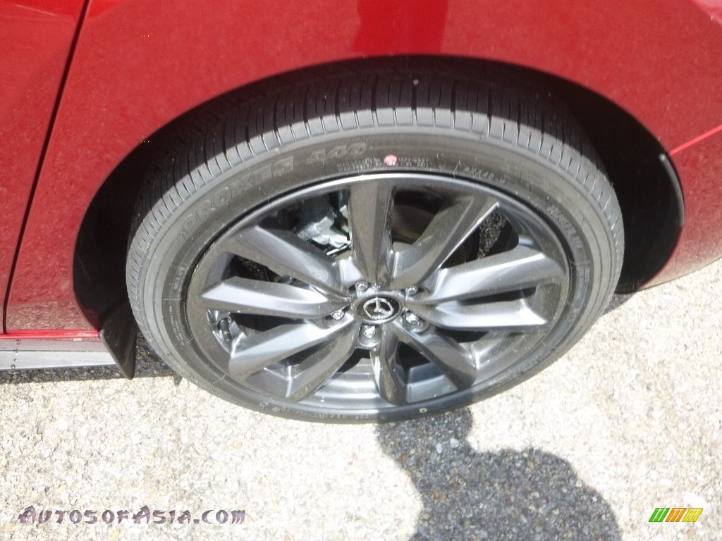 2019 MAZDA3 Hatchback AWD - Soul Red Crystal Metallic / Black photo #7