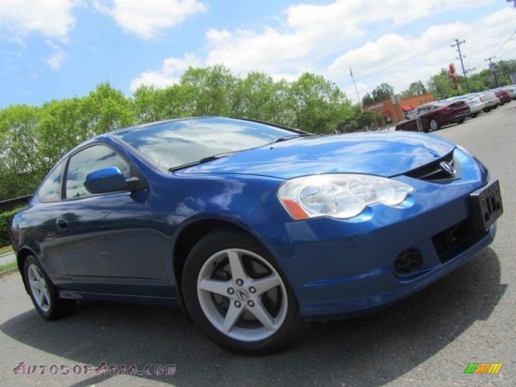 2004 RSX Type S Sports Coupe - Arctic Blue Pearl / Ebony photo #2