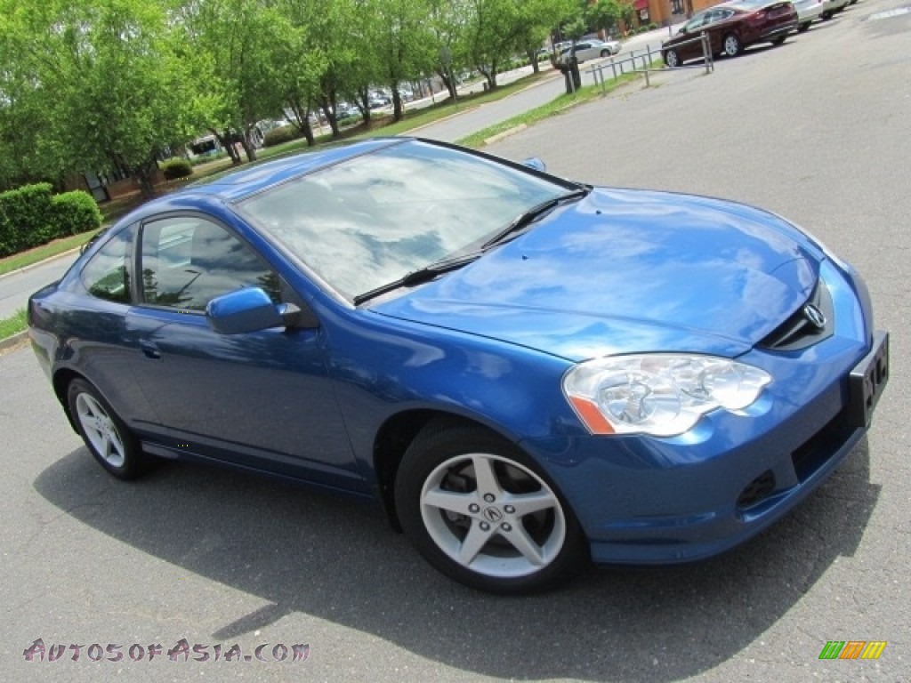 2004 RSX Type S Sports Coupe - Arctic Blue Pearl / Ebony photo #3