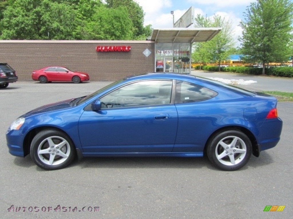 2004 RSX Type S Sports Coupe - Arctic Blue Pearl / Ebony photo #7