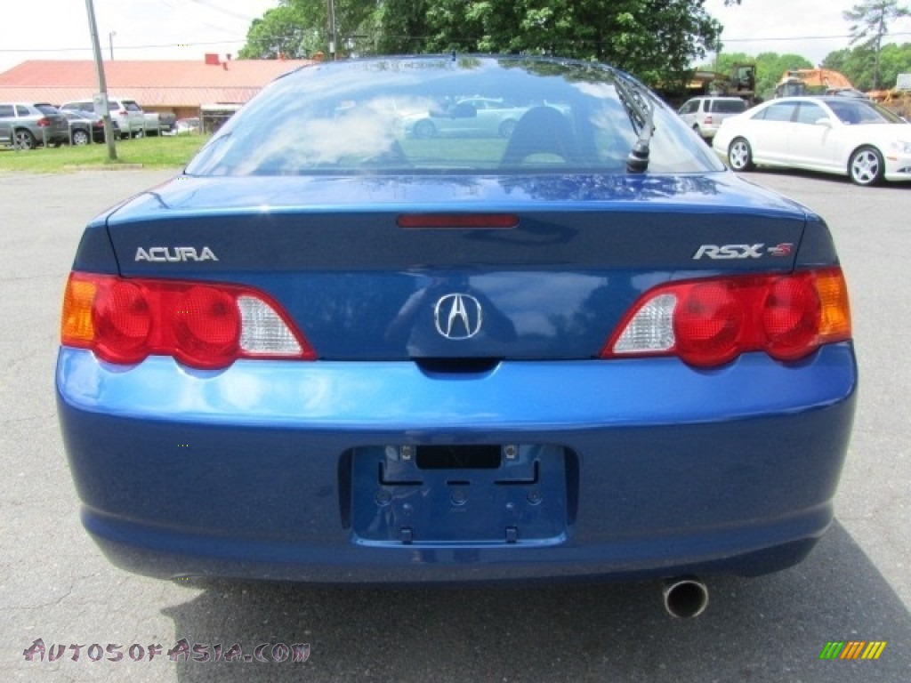 2004 RSX Type S Sports Coupe - Arctic Blue Pearl / Ebony photo #9