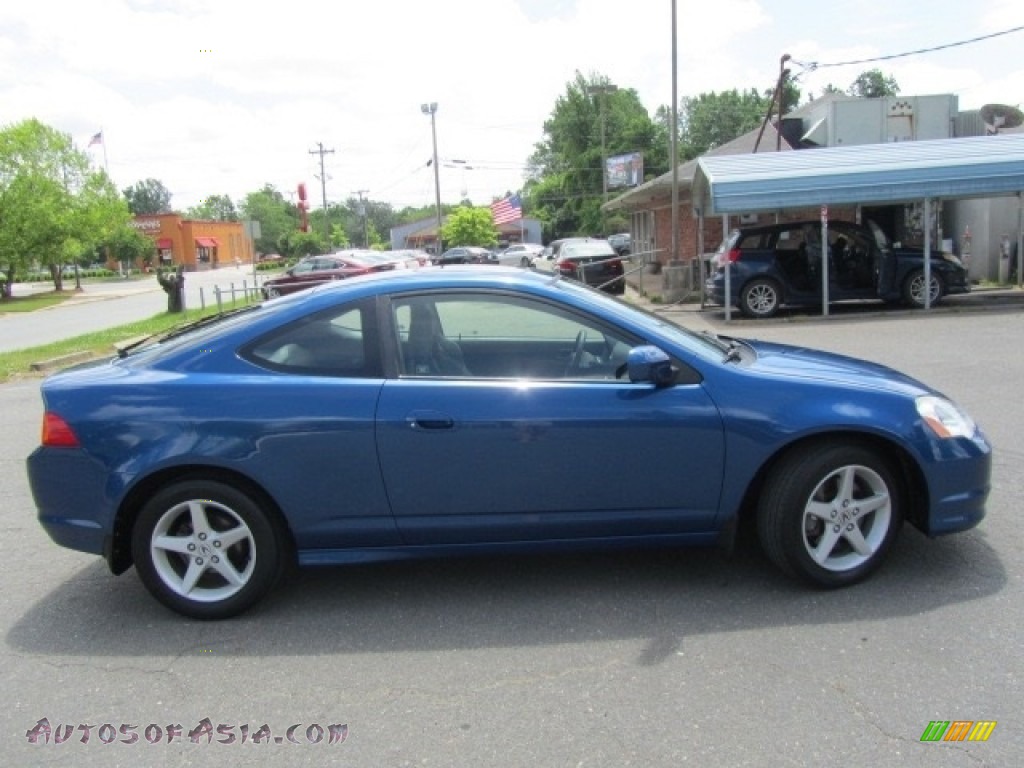 2004 RSX Type S Sports Coupe - Arctic Blue Pearl / Ebony photo #12