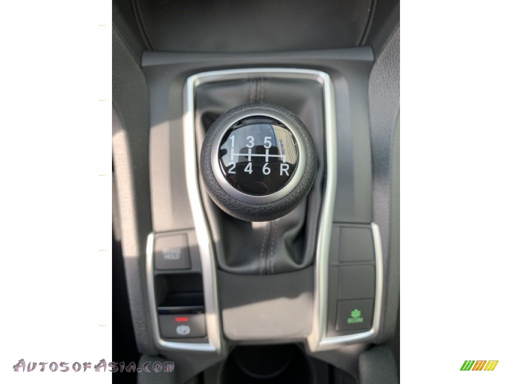 2019 Civic LX Sedan - Lunar Silver Metallic / Black photo #35