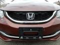 Honda Civic EX Sedan Crimson Pearl photo #13
