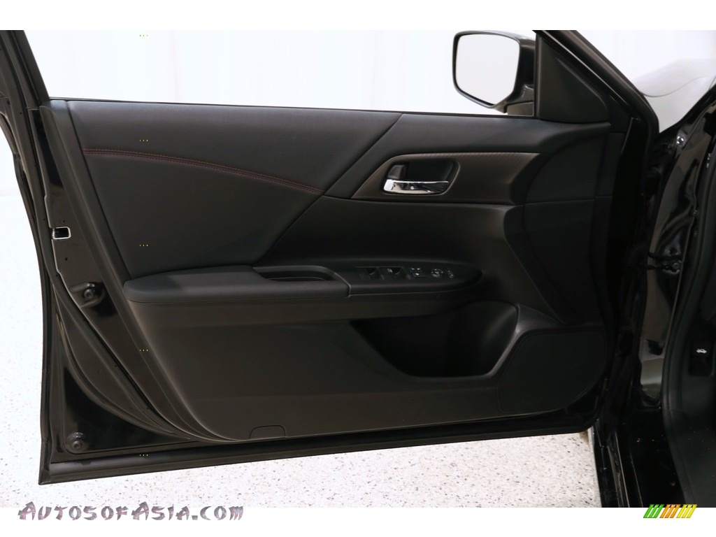 2017 Accord Sport Special Edition Sedan - Crystal Black Pearl / Black photo #4