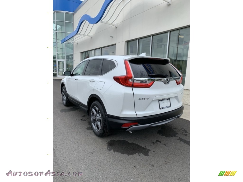 2019 CR-V EX AWD - Platinum White Pearl / Black photo #7