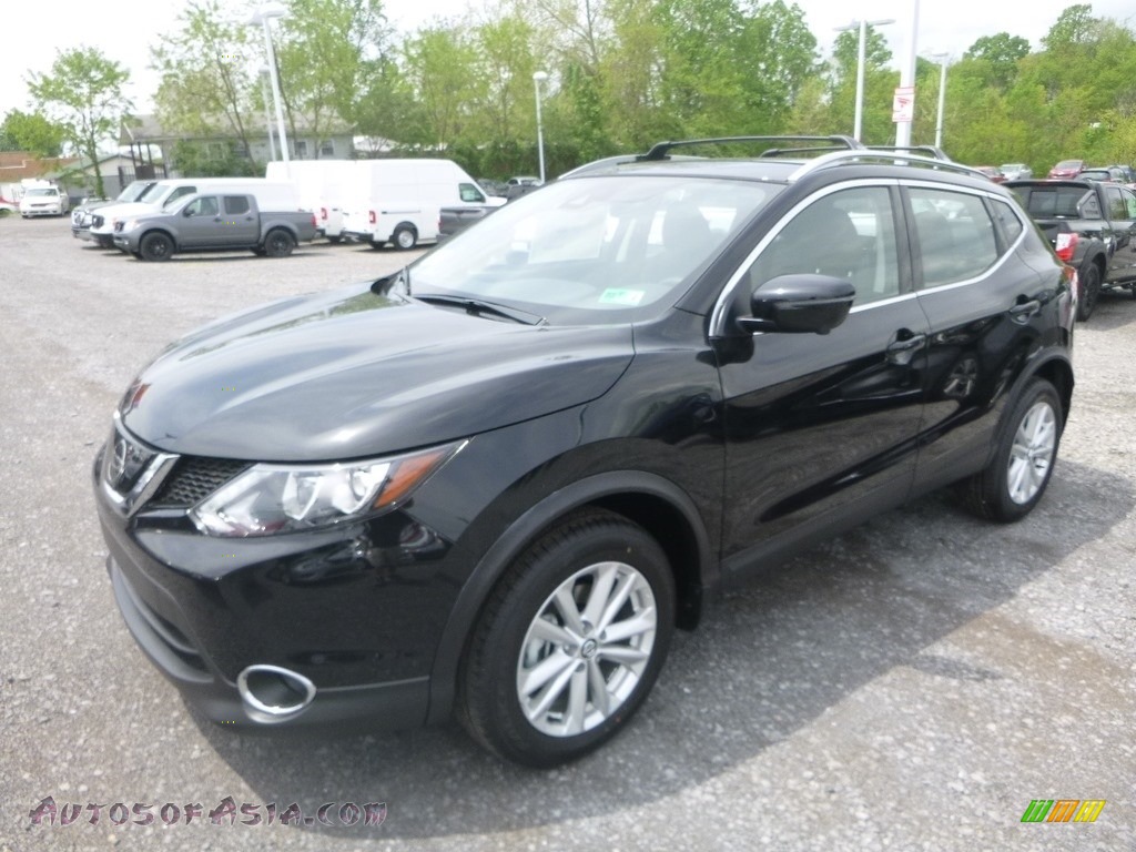 2019 Rogue Sport SV AWD - Magnetic Black Pearl / Charcoal photo #8