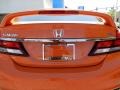 Honda Civic Si Sedan Orange Fire Pearl photo #17