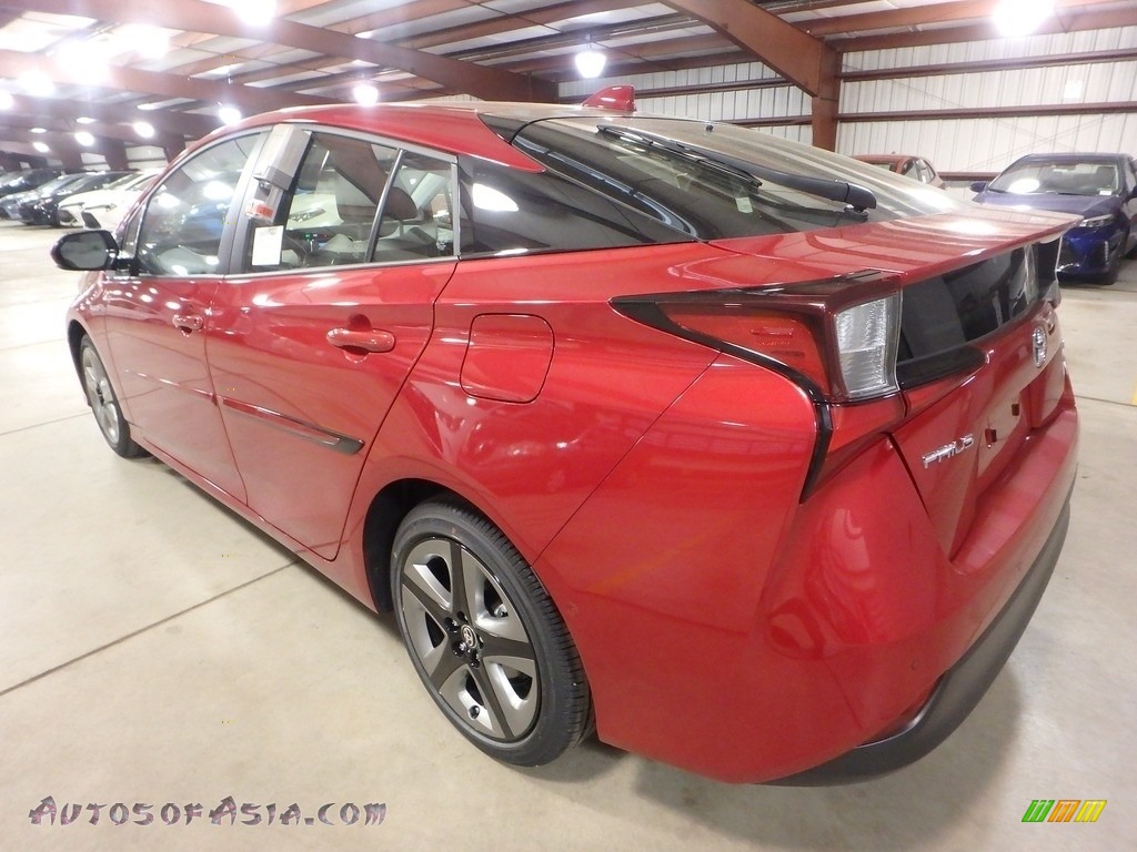 2019 Prius Limited - Supersonic Red / Moonstone photo #3