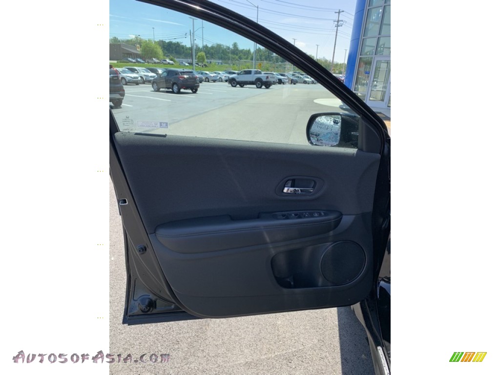 2019 HR-V LX AWD - Crystal Black Pearl / Black photo #8