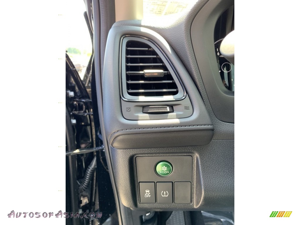 2019 HR-V LX AWD - Crystal Black Pearl / Black photo #10
