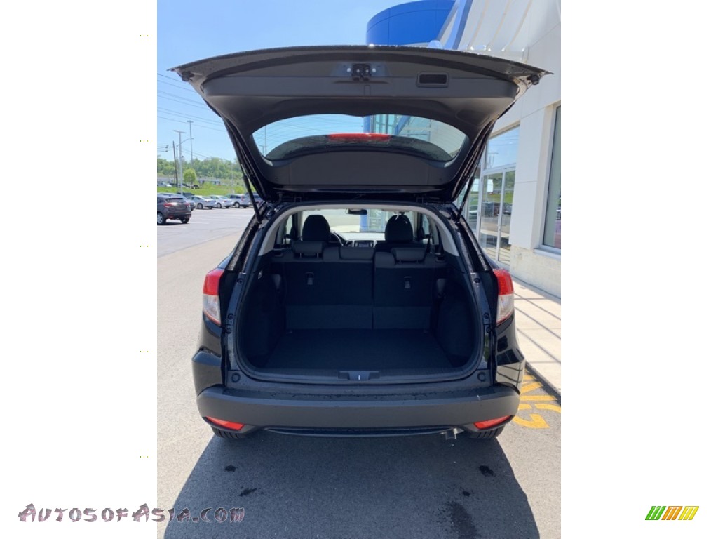 2019 HR-V LX AWD - Crystal Black Pearl / Black photo #20