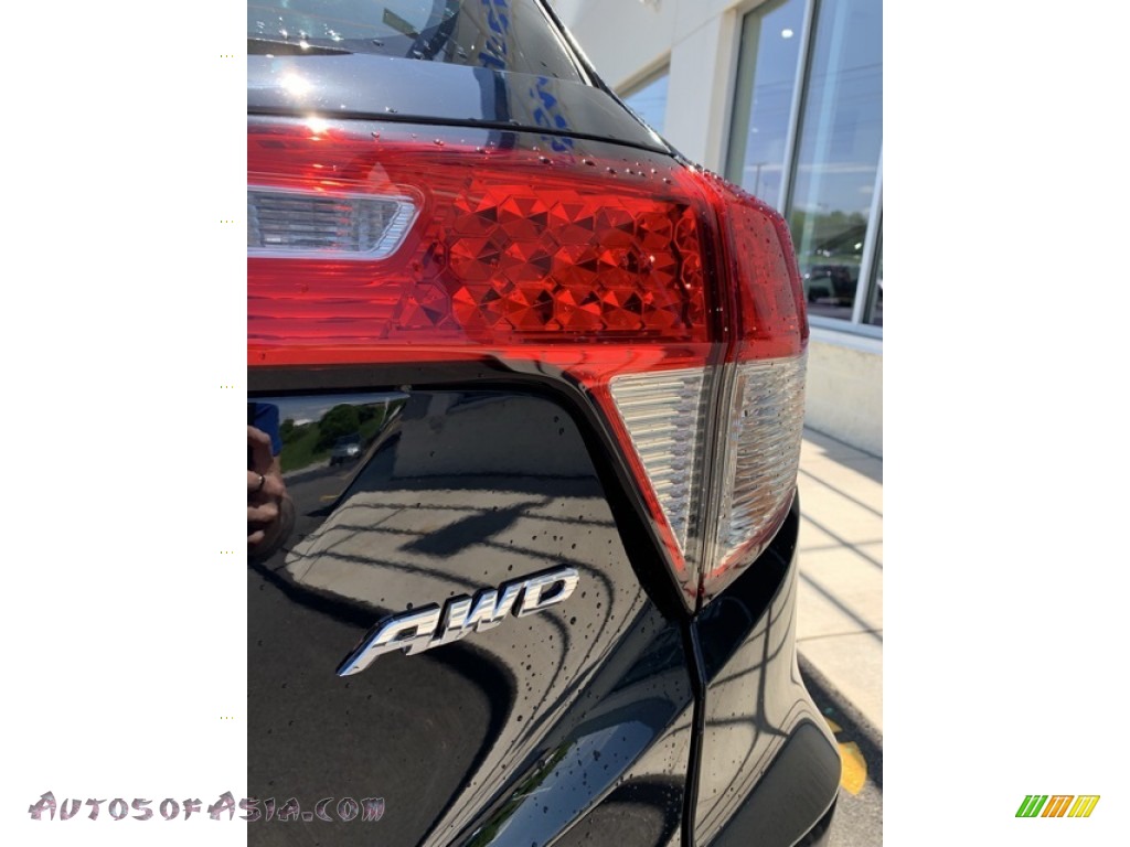 2019 HR-V LX AWD - Crystal Black Pearl / Black photo #22