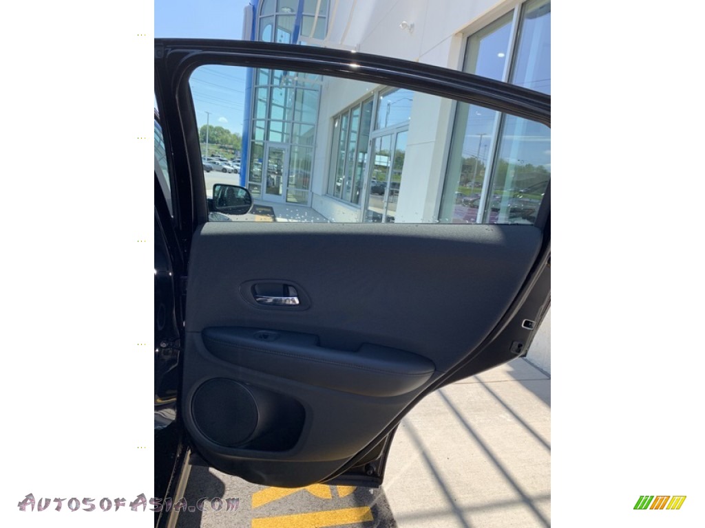 2019 HR-V LX AWD - Crystal Black Pearl / Black photo #23
