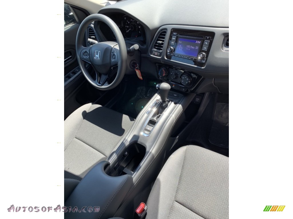 2019 HR-V LX AWD - Crystal Black Pearl / Black photo #28