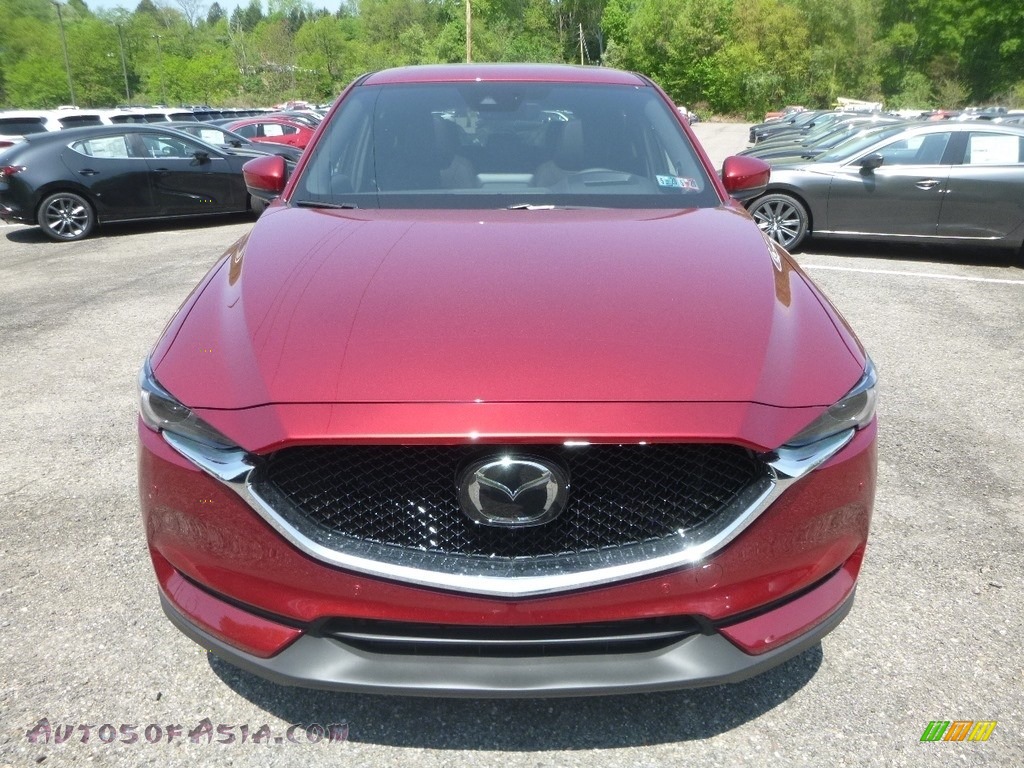 2019 CX-5 Signature AWD - Soul Red Crystal Metallic / Caturra Brown photo #4