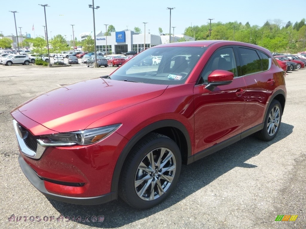 2019 CX-5 Signature AWD - Soul Red Crystal Metallic / Caturra Brown photo #5