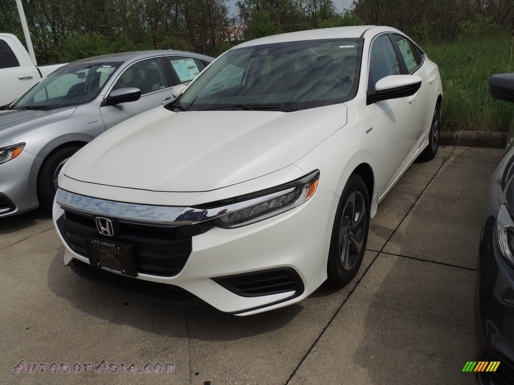 2019 Insight LX - White Orchid Pearl / Black photo #1