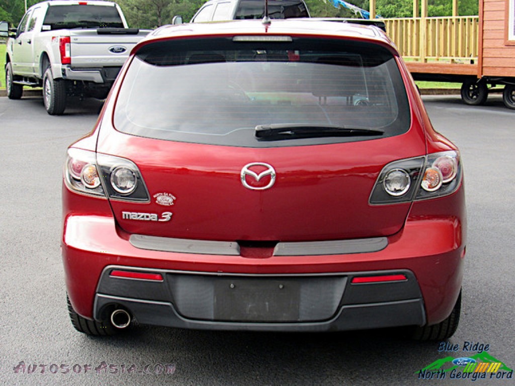 2008 MAZDA3 s Sport Hatchback - Copper Red Mica / Black photo #4