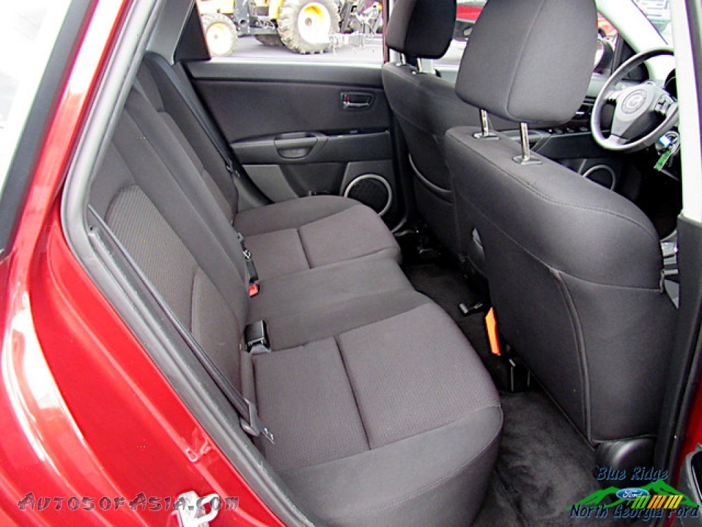 2008 MAZDA3 s Sport Hatchback - Copper Red Mica / Black photo #12